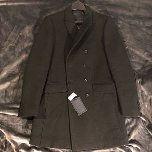 Zara trench coat; peacoat; overcoat